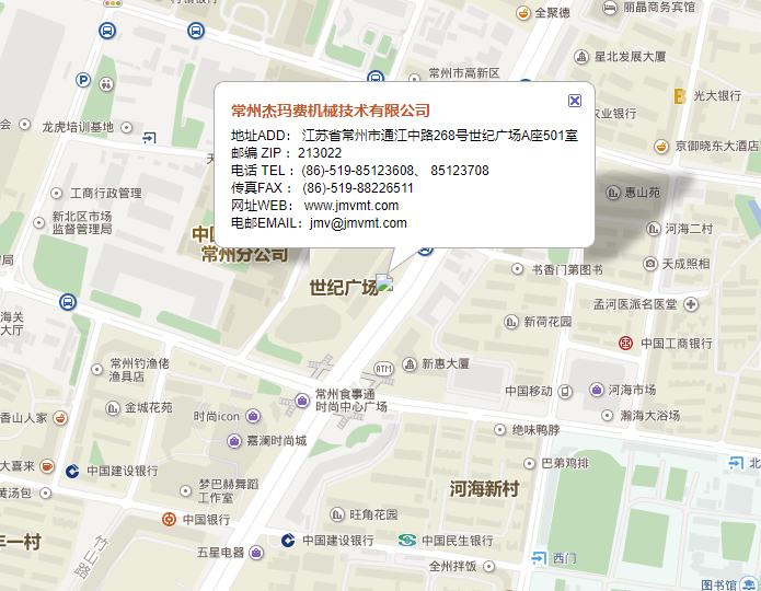 常州杰玛费机械技术有限公司地图